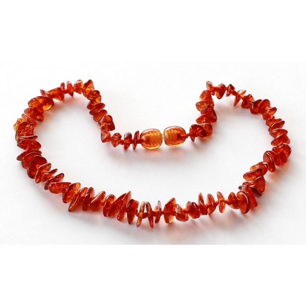 amber teething necklace